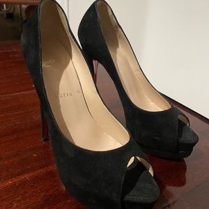 Christian Louboutin brand new open toe pumps